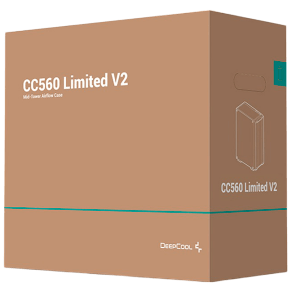 Carcasă Deepcool CC560 Limited v2 Black micro ATX photo 11