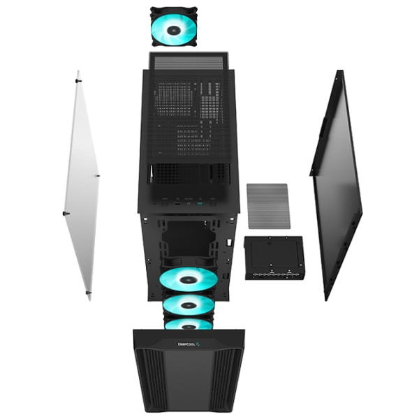 Корпус Deepcool CC560 v2 Черный micro ATX photo 13
