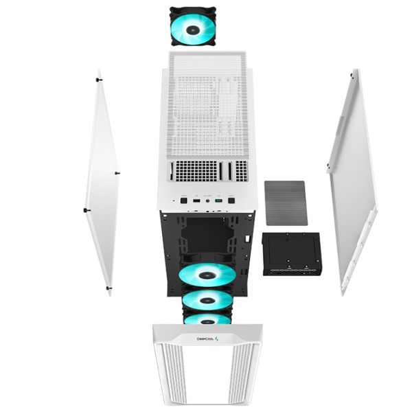 Корпус Deepcool CC560 v2 Белый micro ATX photo 12
