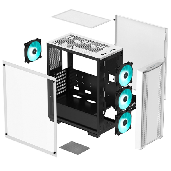 Корпус Deepcool CC560 v2 Белый micro ATX photo 13