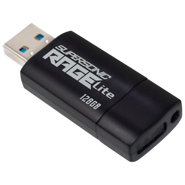 Флэшка USB Patriot Supersonic Rage Lite 128 ГБ Черный USB 3.2, Пластик photo 2