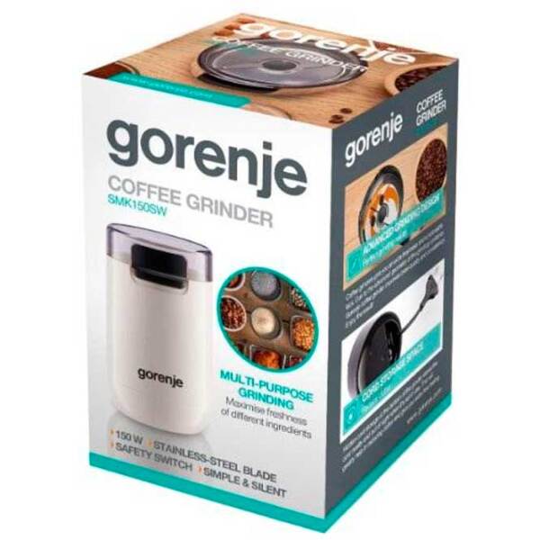 Râșniță de cafea Gorenje SMK150SW White  photo 5