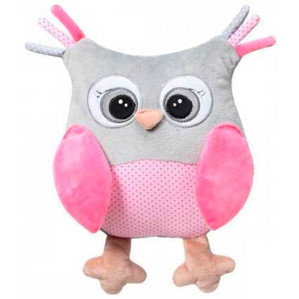 Jucărie moale BabyOno Animals Owl Sofia Gray 0+ photo 3
