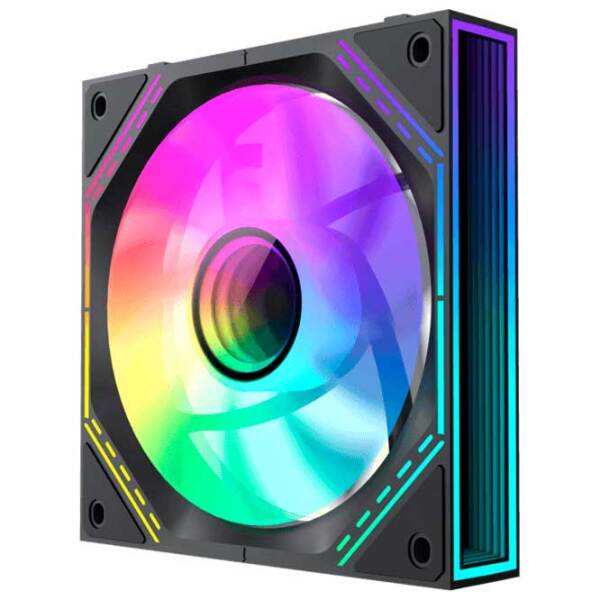 Вентилятор для корпуса Gamemax FN12A-S3I B Черный  photo 4