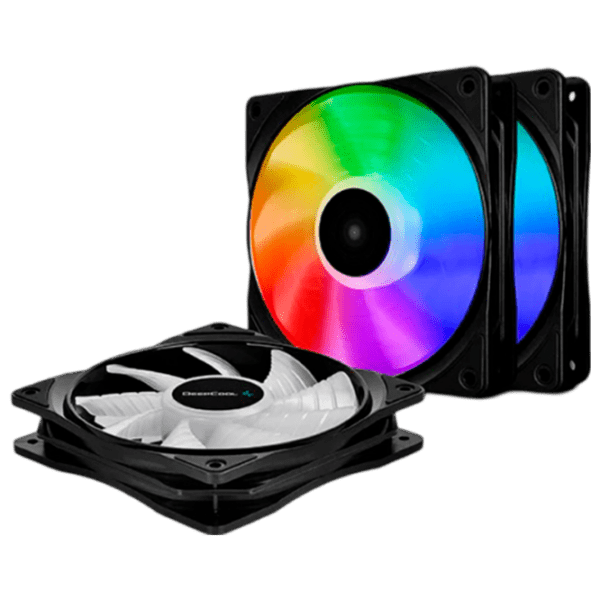 Вентилятор для корпуса Deepcool CF 120 - 3 in 1 Черный  photo 1