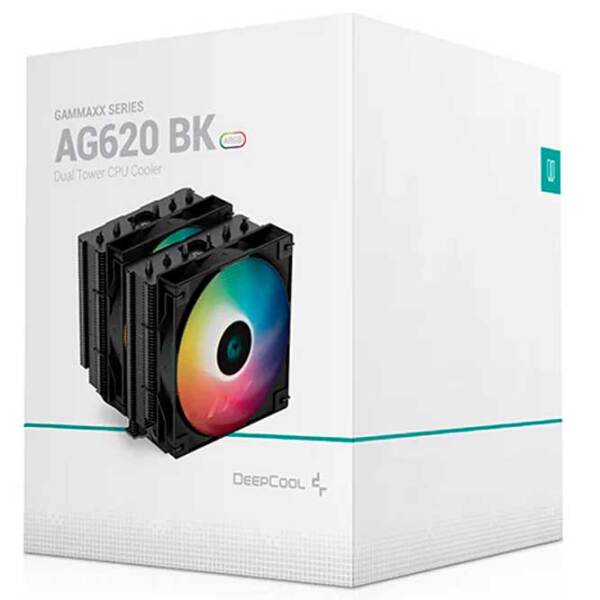 Кулер Deepcool AG620 DIGITAL ARGB Черный  photo 6