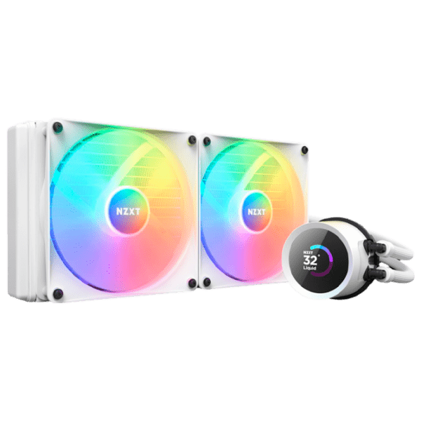 Жидкостное охлаждение NZXT Kraken 280 RGB Белый  photo 1