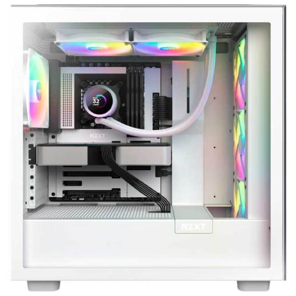 Жидкостное охлаждение NZXT Kraken 280 RGB Белый  photo 5