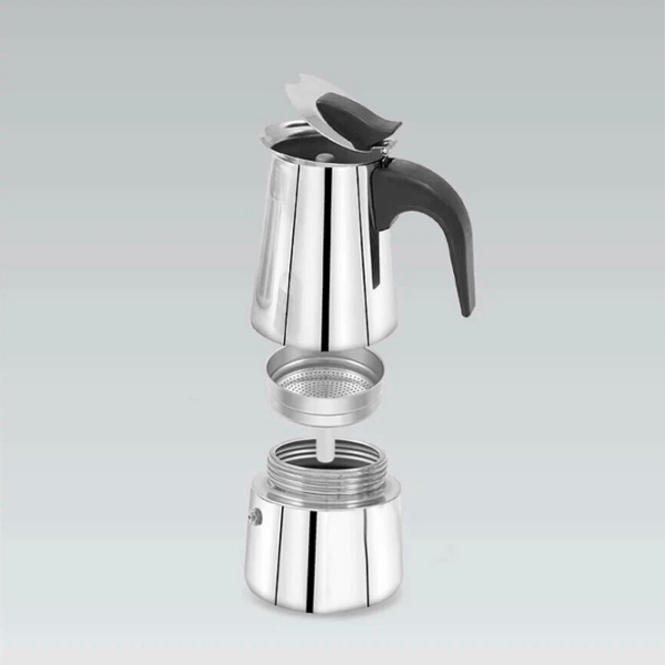 Cafetieră gheizer Maestro Mr-1660-6
Inox 300 ml, Aluminiu photo 2