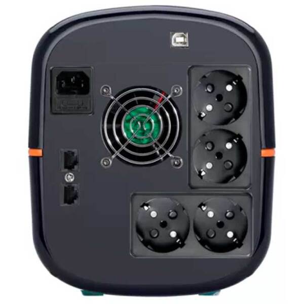 UPS Tuncmatik Digitech Pro (1200 / 2000VA) Black  photo 3
