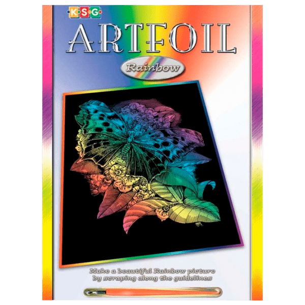 Креативный набор Sequin Art Artfoil Rainbow Butterfly SQ0541 Разноцветный Для детей, 8+ photo 1