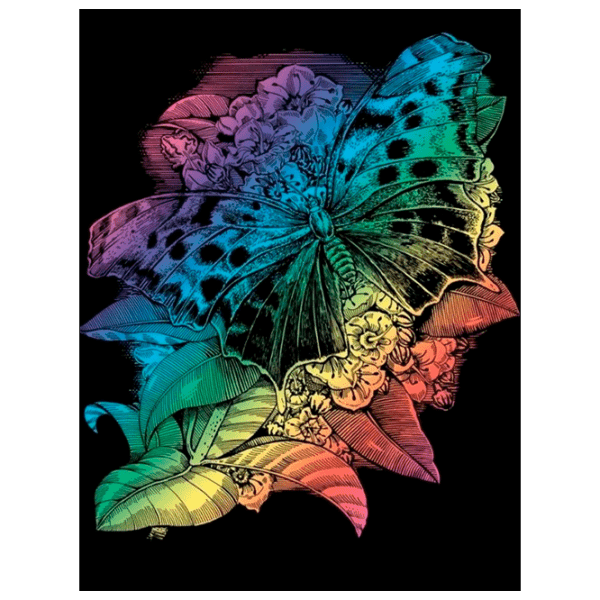Креативный набор Sequin Art Artfoil Rainbow Butterfly SQ0541 Разноцветный Для детей, 8+ photo 2