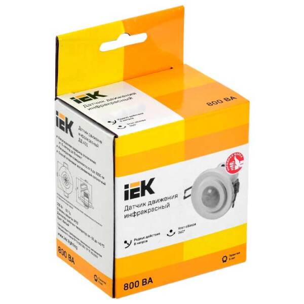 Датчик движения IEK LDD11-401-800-001 Белый  photo 2