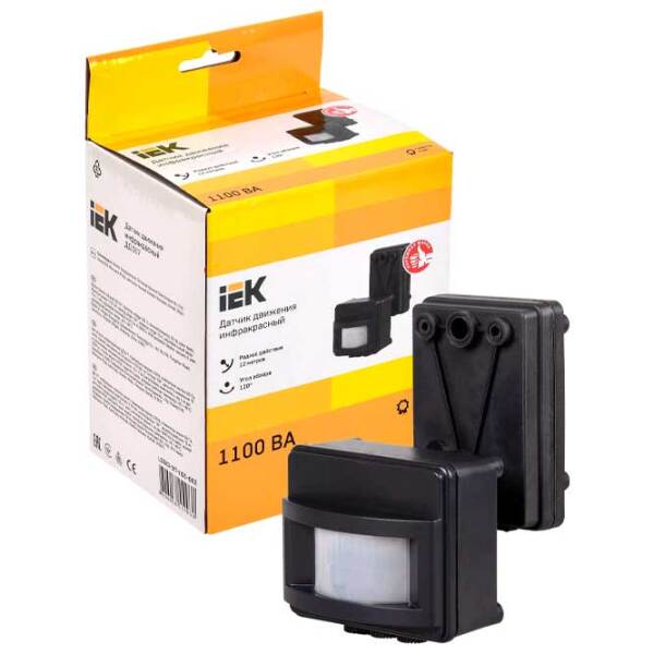 Датчик движения IEK DD 017 Черный  photo 3