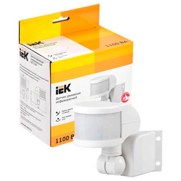 Датчик движения IEK DD 018B Белый  photo 4