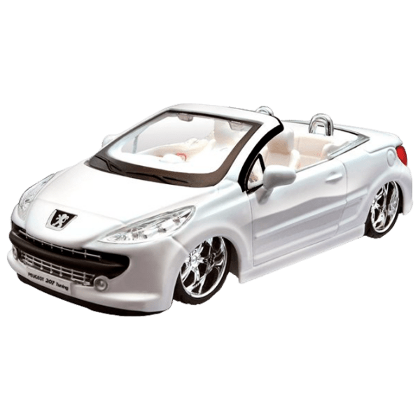 Машинка Bburago Peugeot 207 Epure 18-45010
Черный
Белый  photo 1