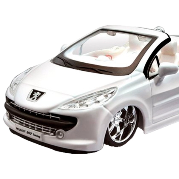 Машинка Bburago Peugeot 207 Epure 18-45010
Черный
Белый  photo 3