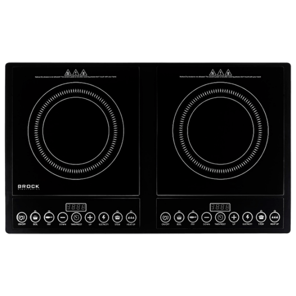 Plită de masă Brock HP4013 Black Cu inducție, Sticlă ceramică photo 1
