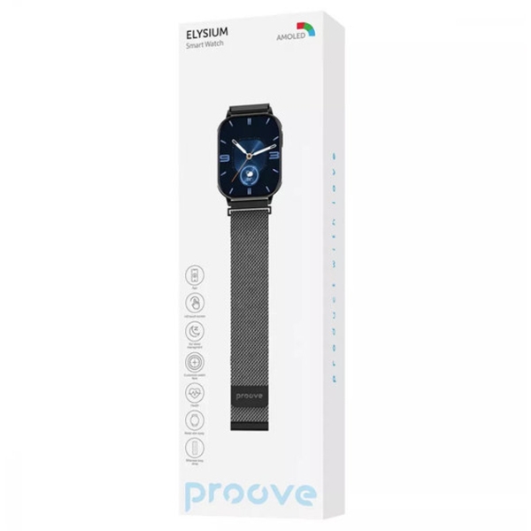 Ceas inteligent Proove Elysium Black 2.04" | | Zinc/ Metal
| photo 4