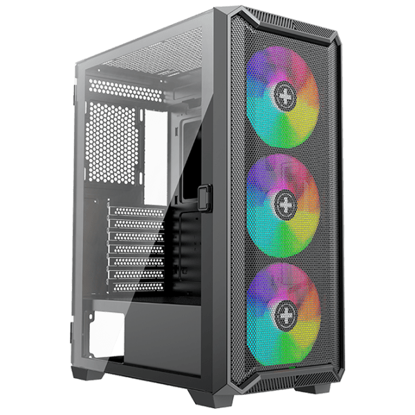 Carcasă Xilence X613.ARGB Blade II Black micro ATX photo 1