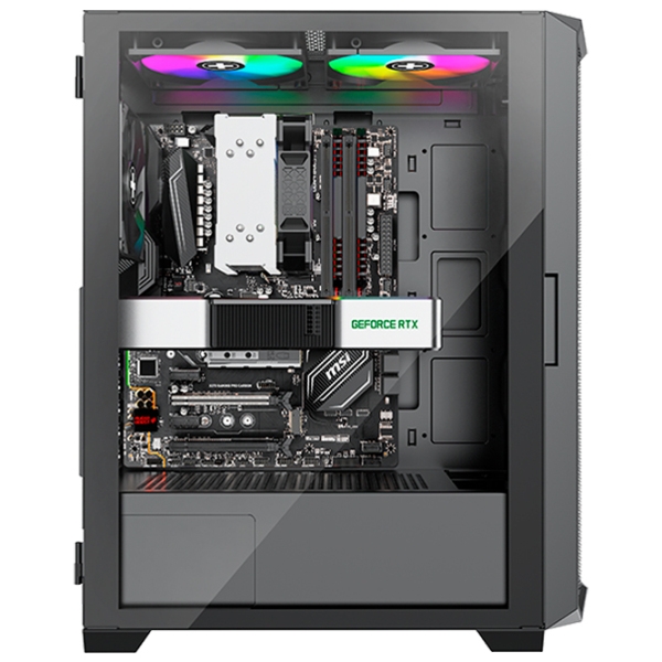 Carcasă Xilence X613.ARGB Blade II Black micro ATX photo 7