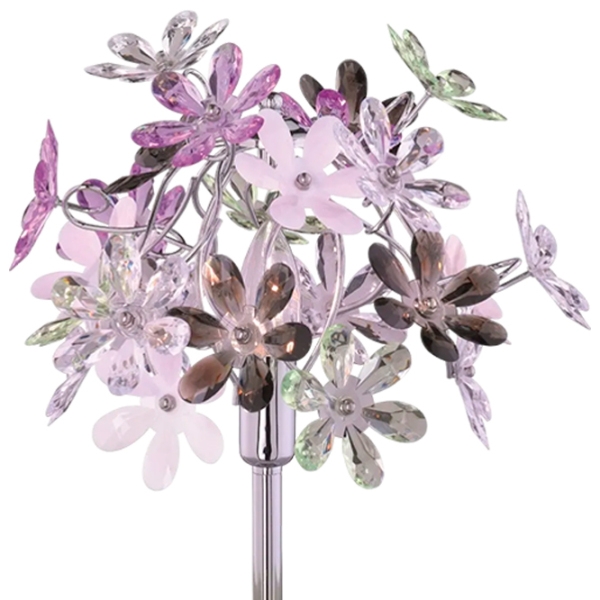 Veioză Trio Flower Metal Rețea photo 3
