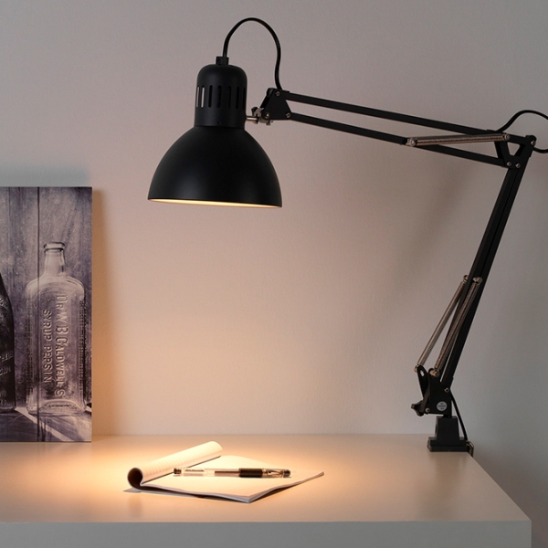 Нaстольная лампа Ikea Tarnaby Серый От сети photo 4