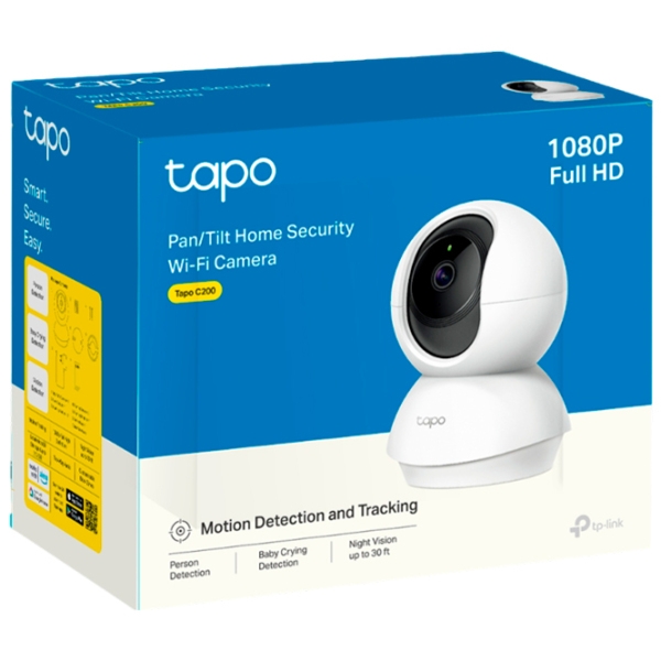 Cameră de supraveghere TP-Link TAPO C200 2 MP White 1920 x 1080 / Fără fir photo 5
