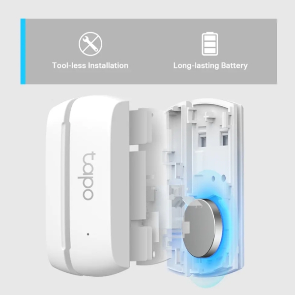Senzor de contact TP-Link Tapo T110 White  photo 4