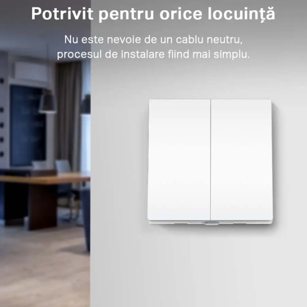 Întrerupător inteligent TP-Link Tapo S220 White  photo 3