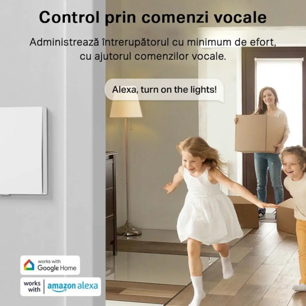 Întrerupător inteligent TP-Link Tapo S210 White  photo 6