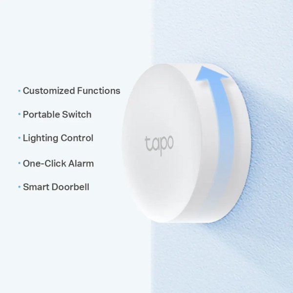 Buton de urgență TP-Link Tapo S200B White  photo 3