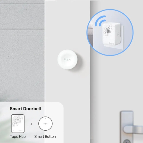 Buton de urgență TP-Link Tapo S200B White  photo 4