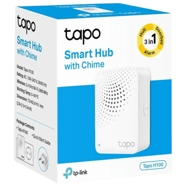 Интеллектуальный центр TP-Link Tapo H100 Белый  photo 2
