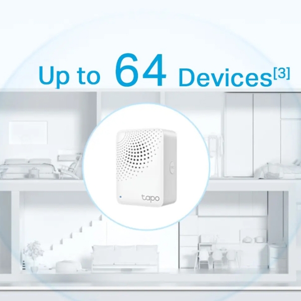 Интеллектуальный центр TP-Link Tapo H100 Белый  photo 5