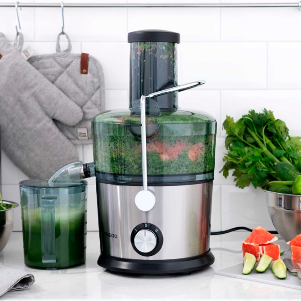 Storcator de fructe Ardesto JEG-800 Silver 1100 W, Centrifugă, Numărul de viteze: 2 photo 15