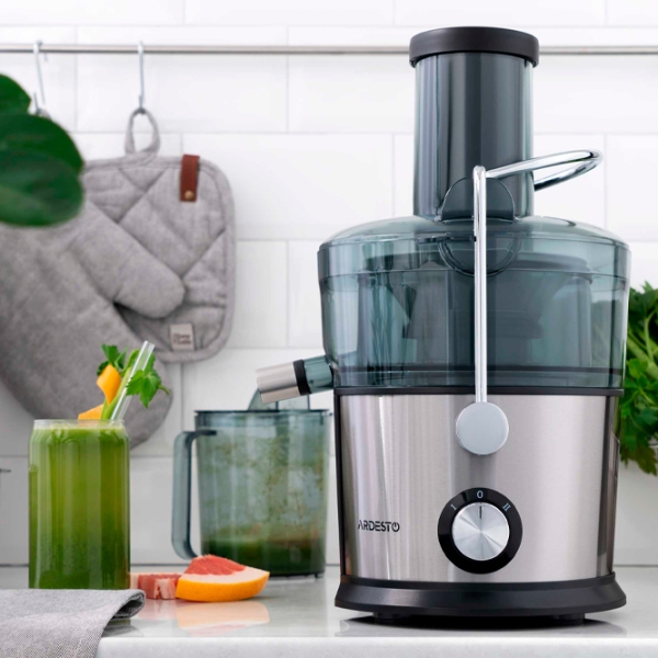 Storcator de fructe Ardesto JEG-800 Silver 1100 W, Centrifugă, Numărul de viteze: 2 photo 16