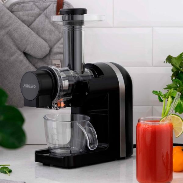 Storcator de fructe Ardesto JEG-1500S Black 200 W, Cu melc, Numărul de viteze: 1 photo 12