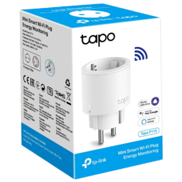 Smart priza TP-Link Tapo P115 White  photo 2
