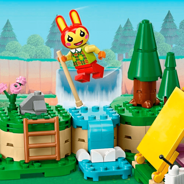 Constructor LEGO Bunnie's Outdoor Activities Multicolor Numărul de piese 164, 6+ photo 8