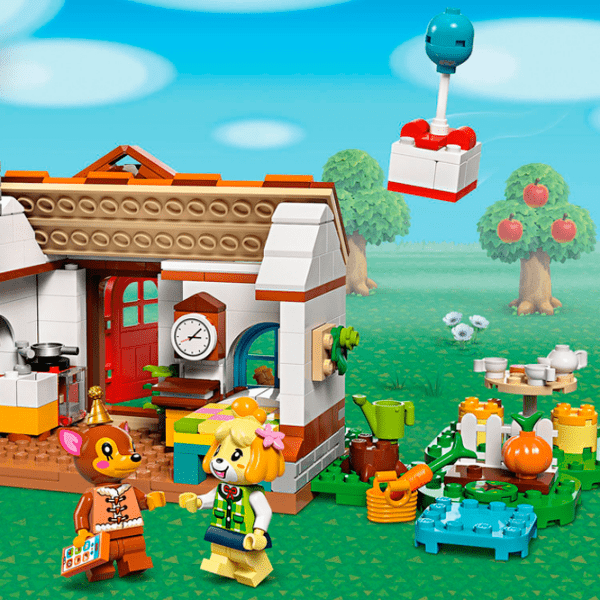 Constructor LEGO Isabelle's House Visit Multicolor Numărul de piese 389, 6+ photo 8