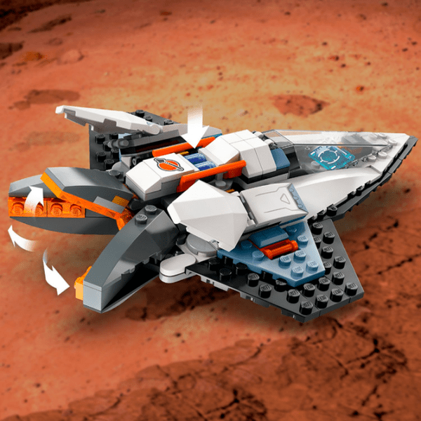 Constructor LEGO Interstellar Spaceship Multicolor Numărul de piese 240, 6+ photo 6