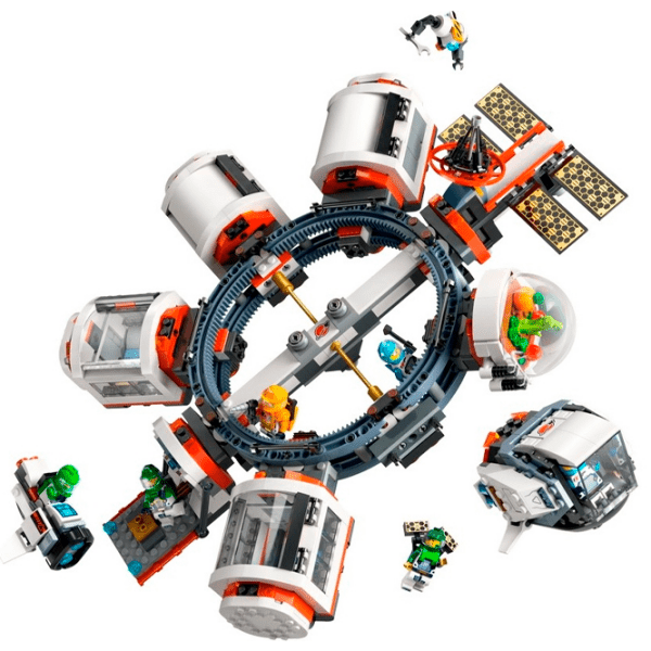 Constructor LEGO Modular Space Station Multicolor Numărul de piese 1097, 7+ photo 2