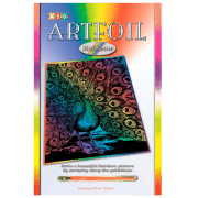 Креативный набор Sequin Art Artfoil Rainbow Peacock SQ0543 Разноцветный Универсальный, 8+