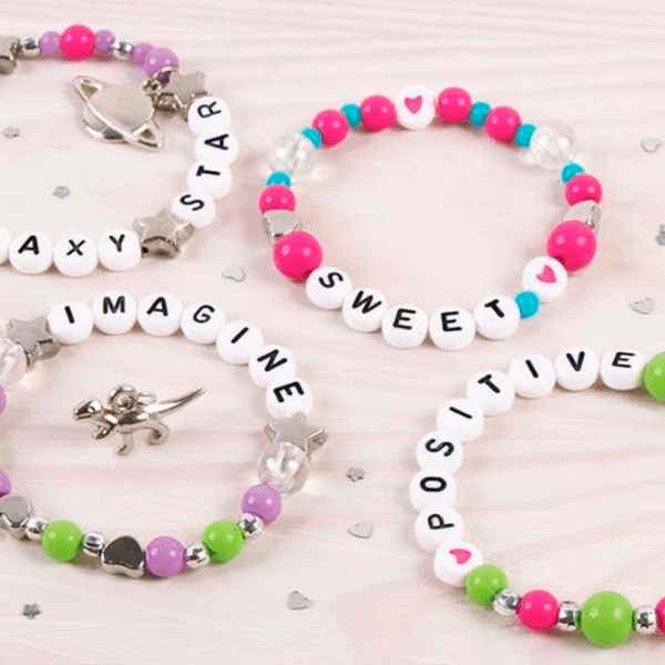 Креативный набор Make It Real Jewelry Collection Block & Rock Charm bracelets 1205 Разноцветный Для девочек, 8+ photo 2