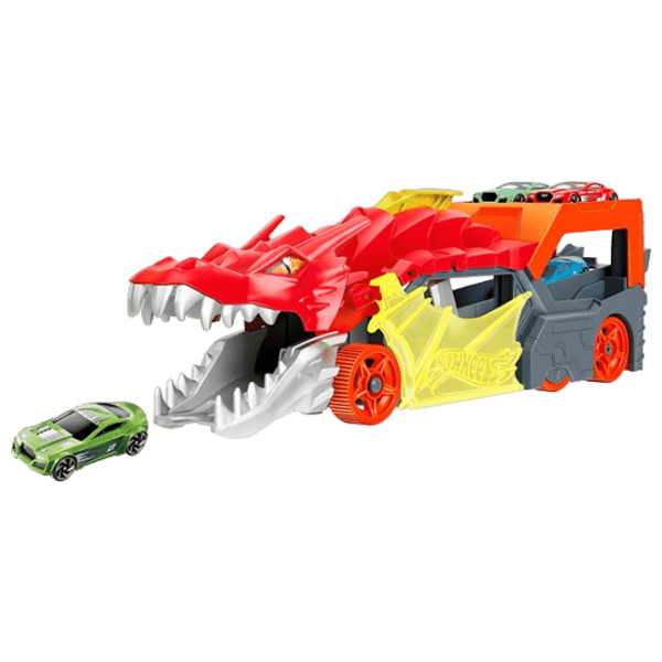 Грузовик Hot Wheels Разъярённый дракон с хранилищем для машинок GTK42
Черный
Красный  photo 1