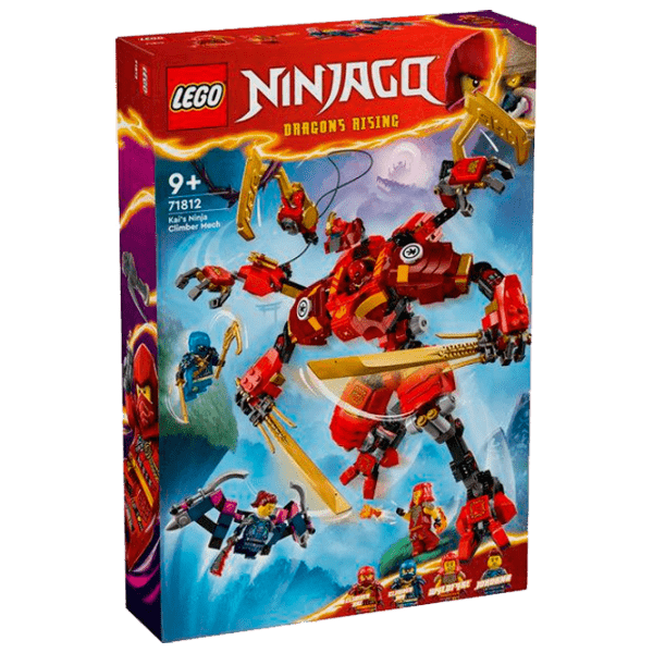 Конструктор LEGO Kai's Ninja Climber Mech Разноцветный Количество деталей 623, 9+ photo 1