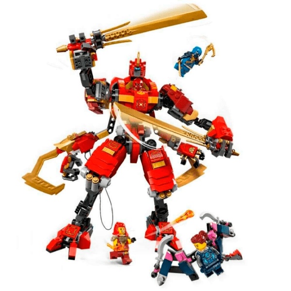 Конструктор LEGO Kai's Ninja Climber Mech Разноцветный Количество деталей 623, 9+ photo 3