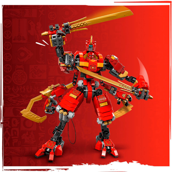 Конструктор LEGO Kai's Ninja Climber Mech Разноцветный Количество деталей 623, 9+ photo 8