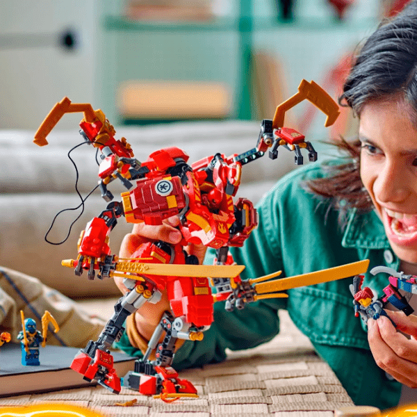 Конструктор LEGO Kai's Ninja Climber Mech Разноцветный Количество деталей 623, 9+ photo 11